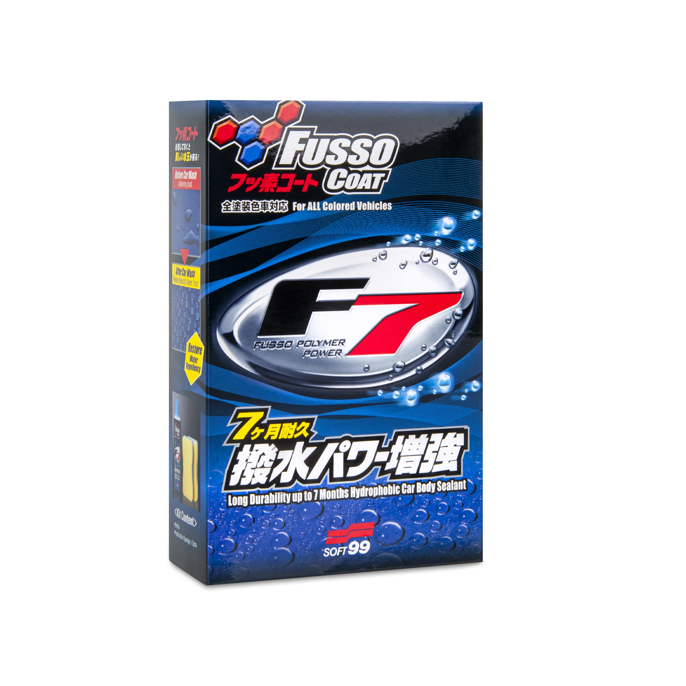 Fusso Coat F7, liquid car wax, 300 ml - Image 3